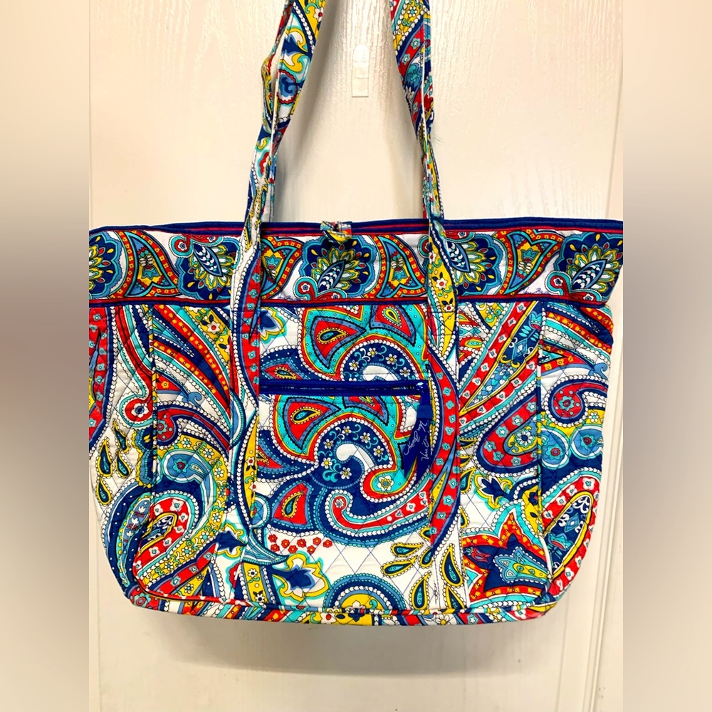 Vera Bradley Retired Marina Paisley Laptop Bag